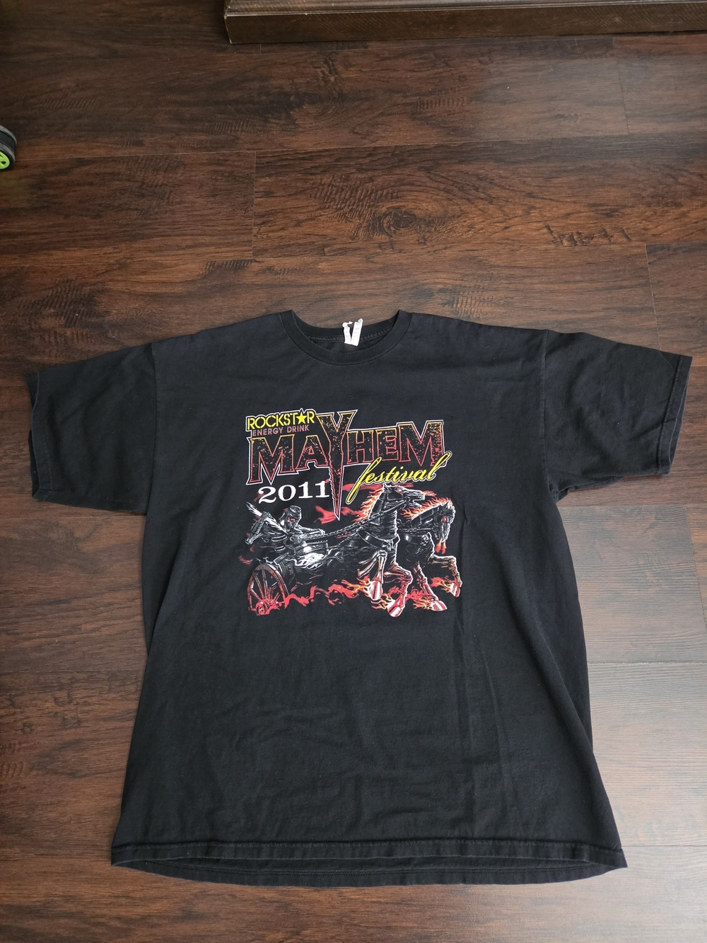2011 Rockstar Mayham Festival Tour T-Shirt